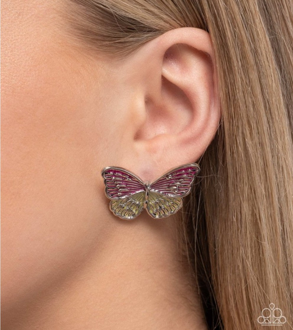 Aerial Appreciation - Pink Earring