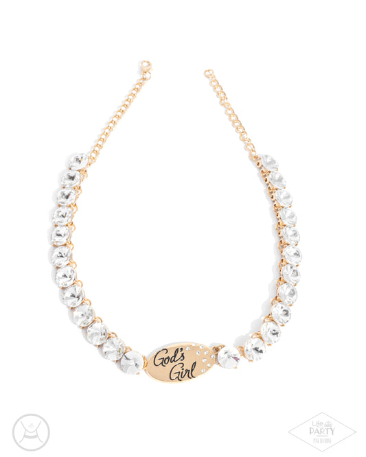 Gods Girl Gold Necklace
