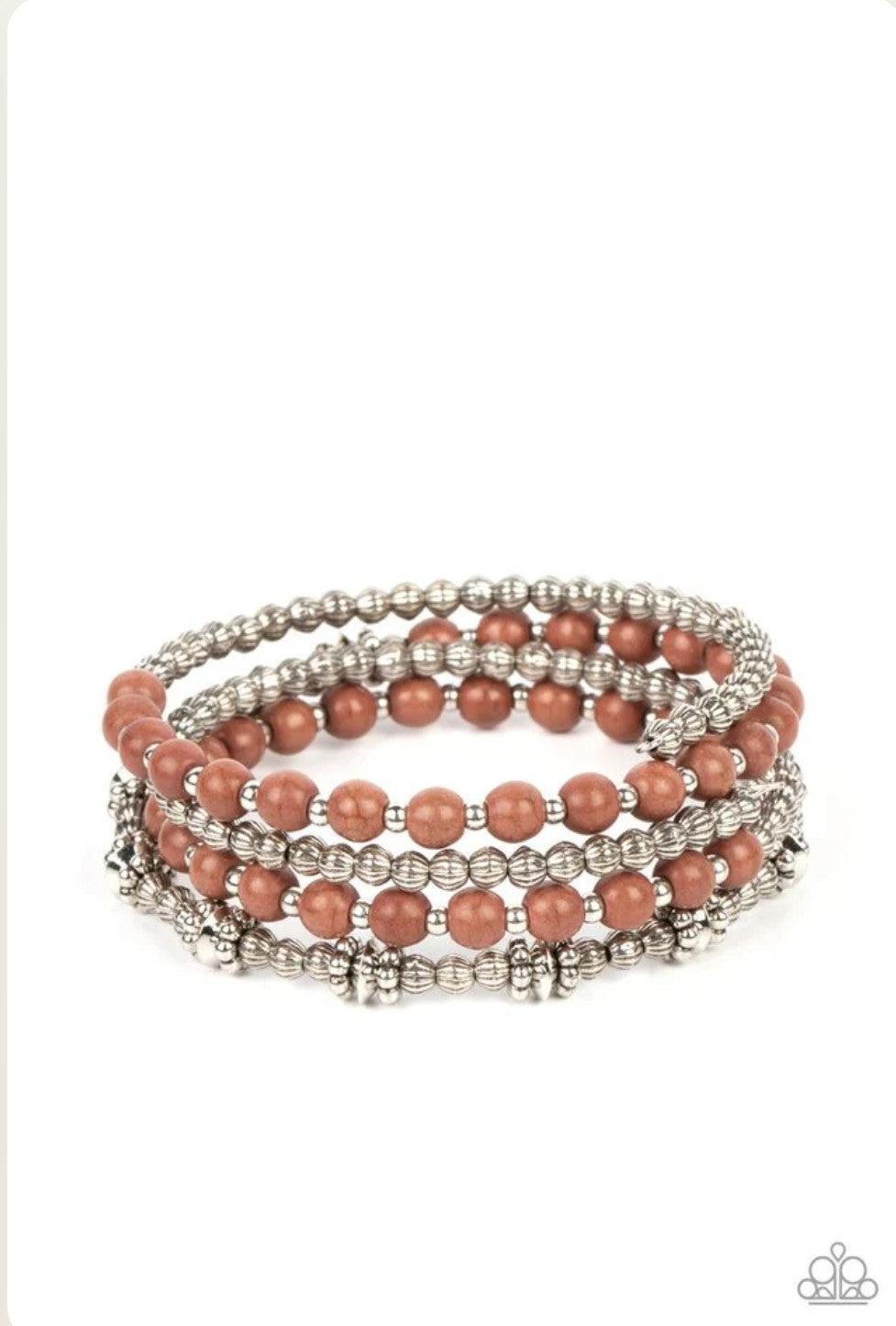 Road Trip Remix Brown Bracelet
