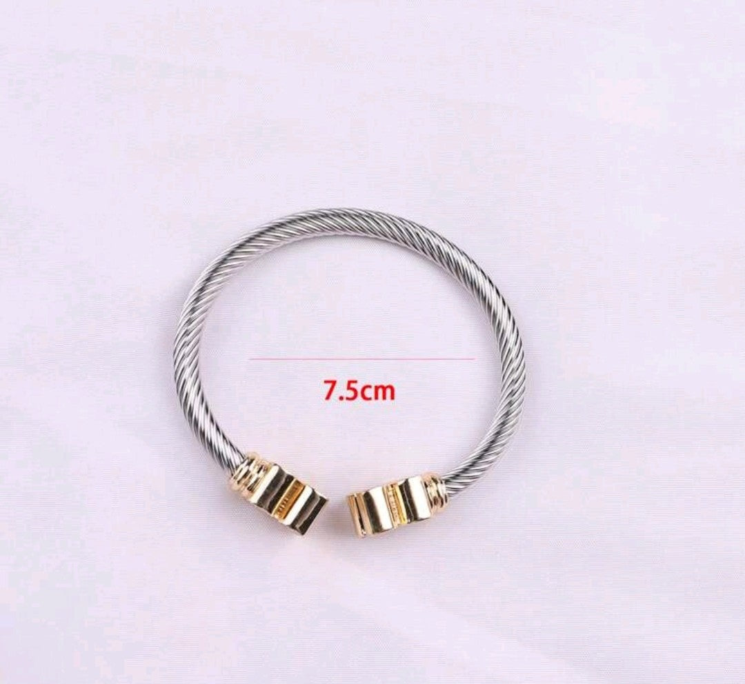 My Fo Leafclover Silver Bracelet
