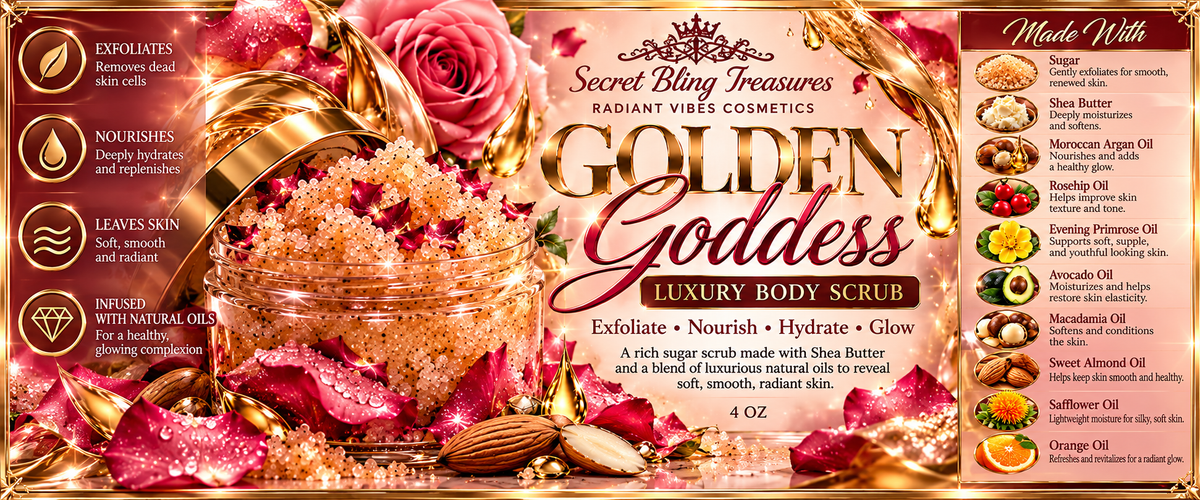 Gold Goddess Luxury Body Scrub
