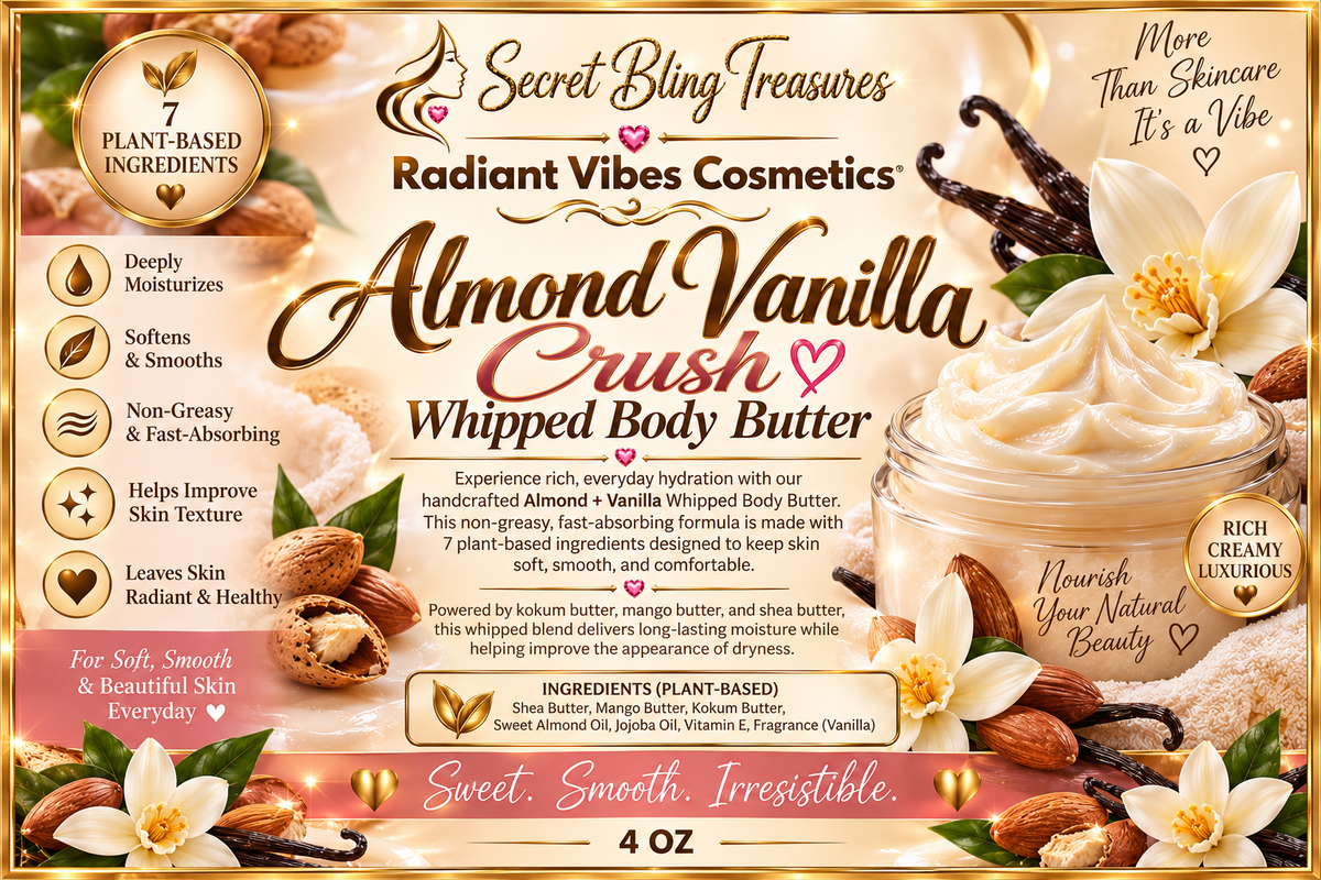 Almond Vanilla Crush Whipped Shea Butter mini