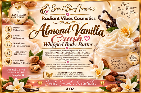 Almond Vanilla Crush Whipped Shea Butter mini