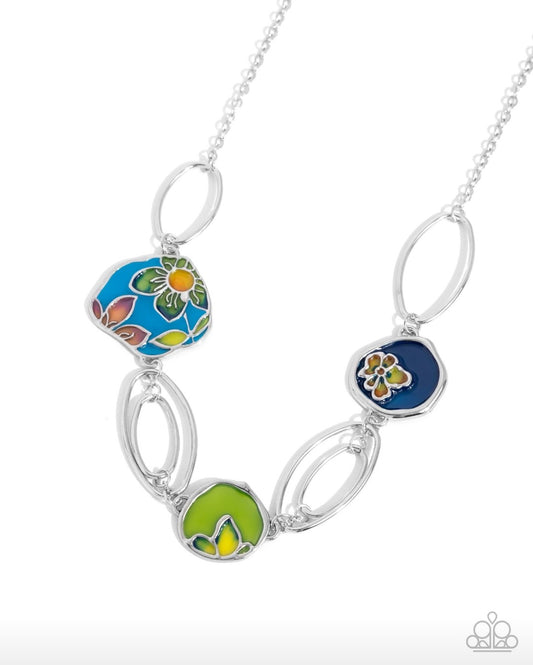 Stained Glass Statement - Multi Necklace