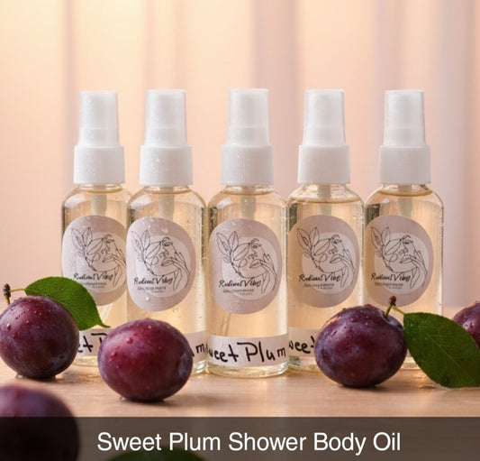 Sweet Plum Shower Body Oil
