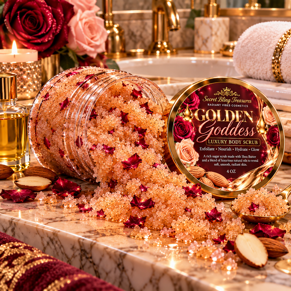 Gold Goddess Luxury Body Scrub