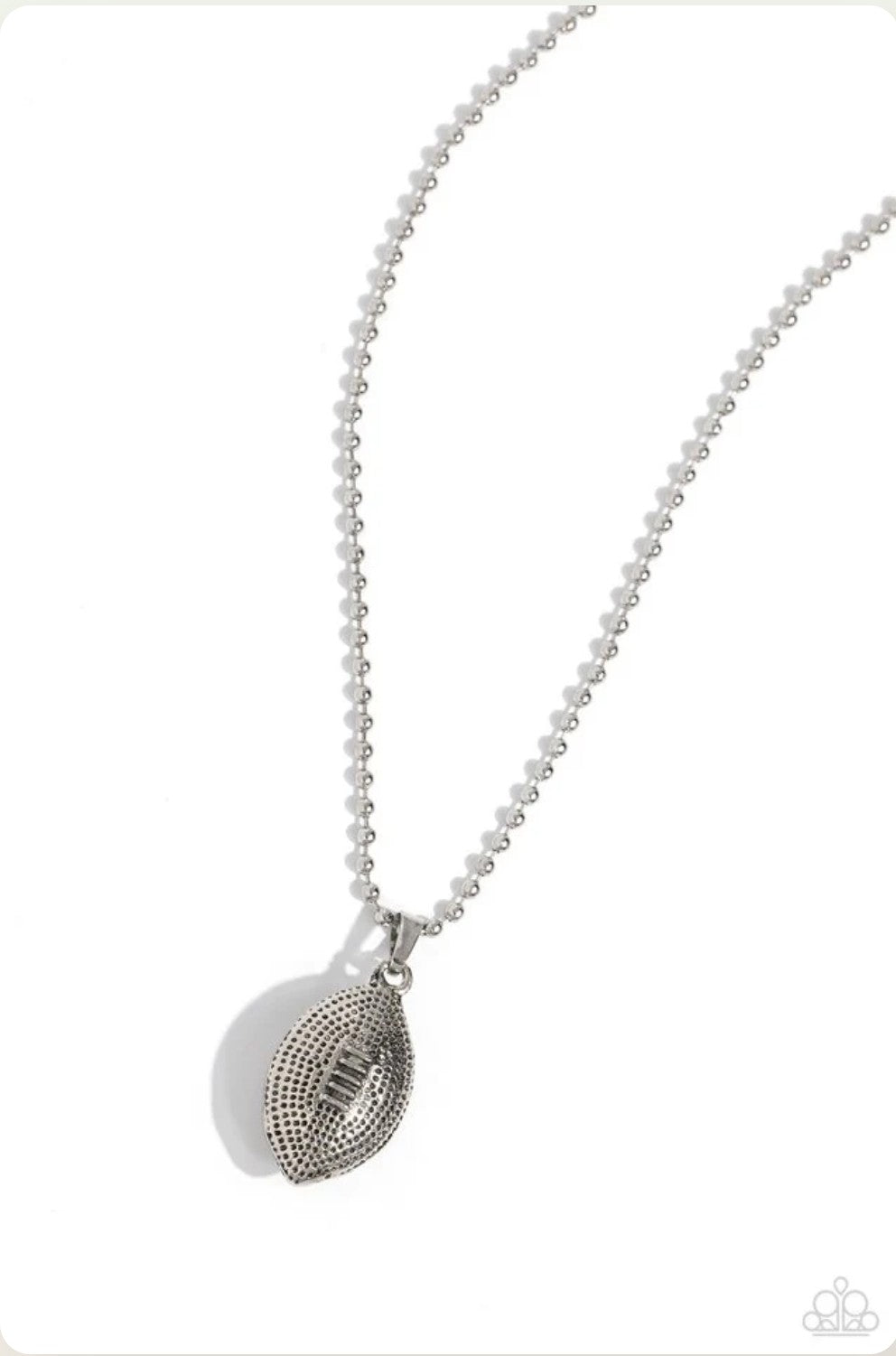 Timeless Tackle Silver Necklace