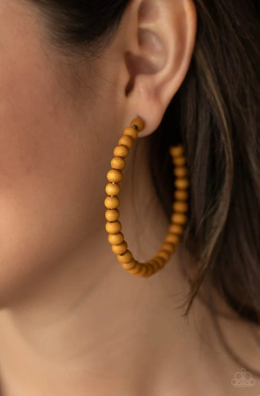 Should Have, Could Have, Wood Have Brown Earring