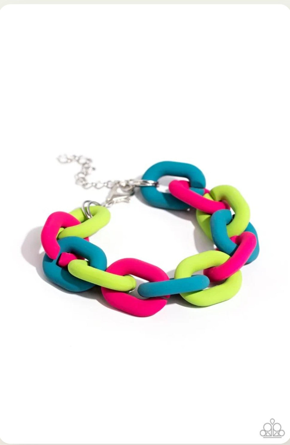 Go The Extra Smile Green Bracelet