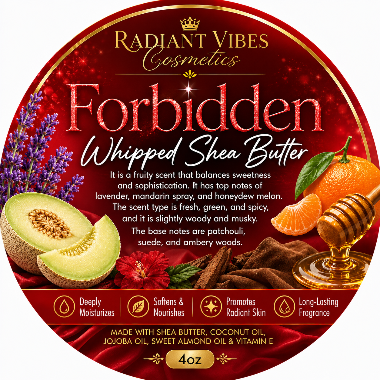Forbidden Whipped Shea Butter inspired by Jimmy Choo men
