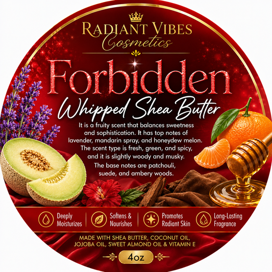 Forbidden Whipped Shea Butter inspired by Jimmy Choo men